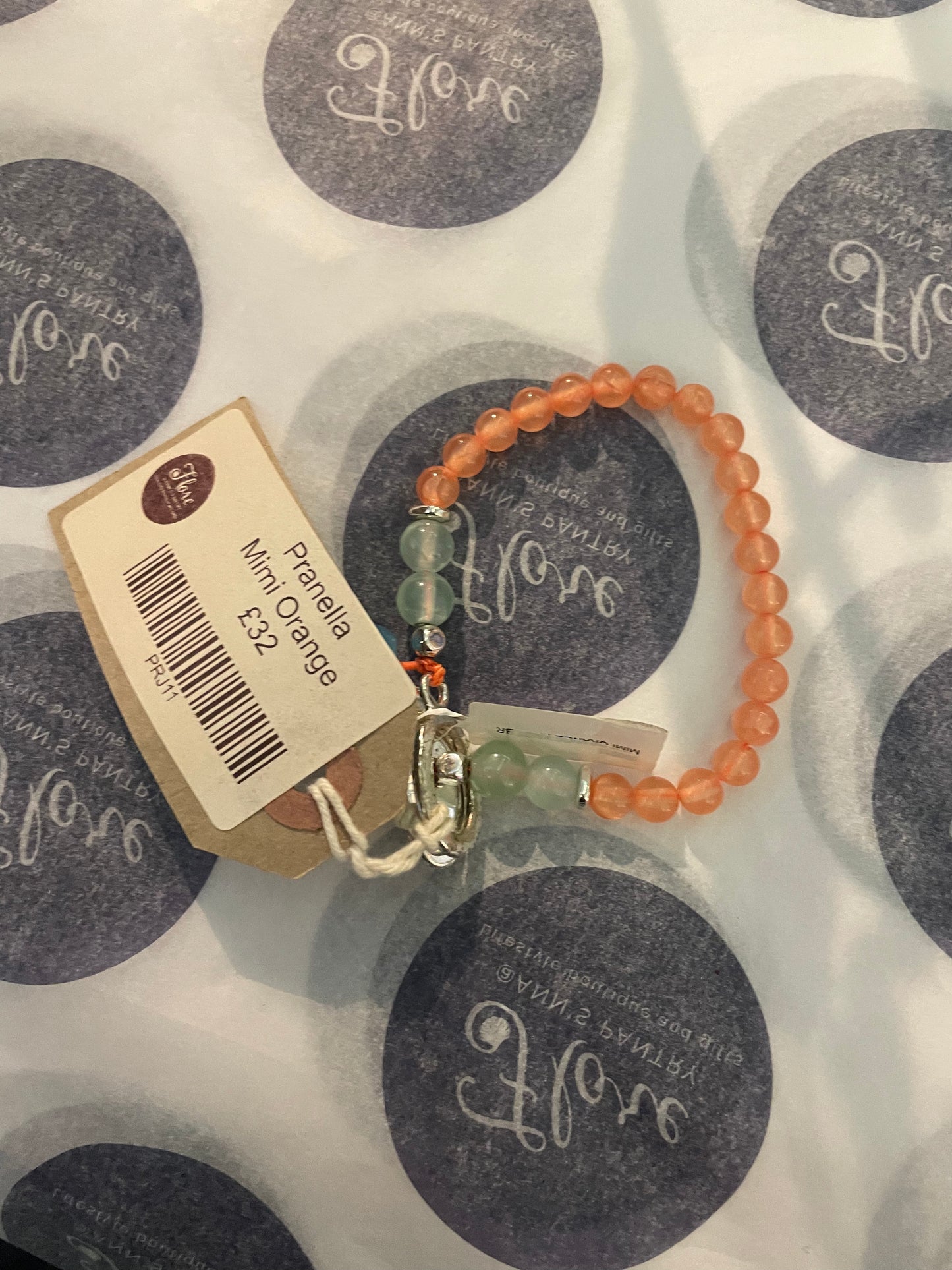 Pranella Mimi Orange Bracelet