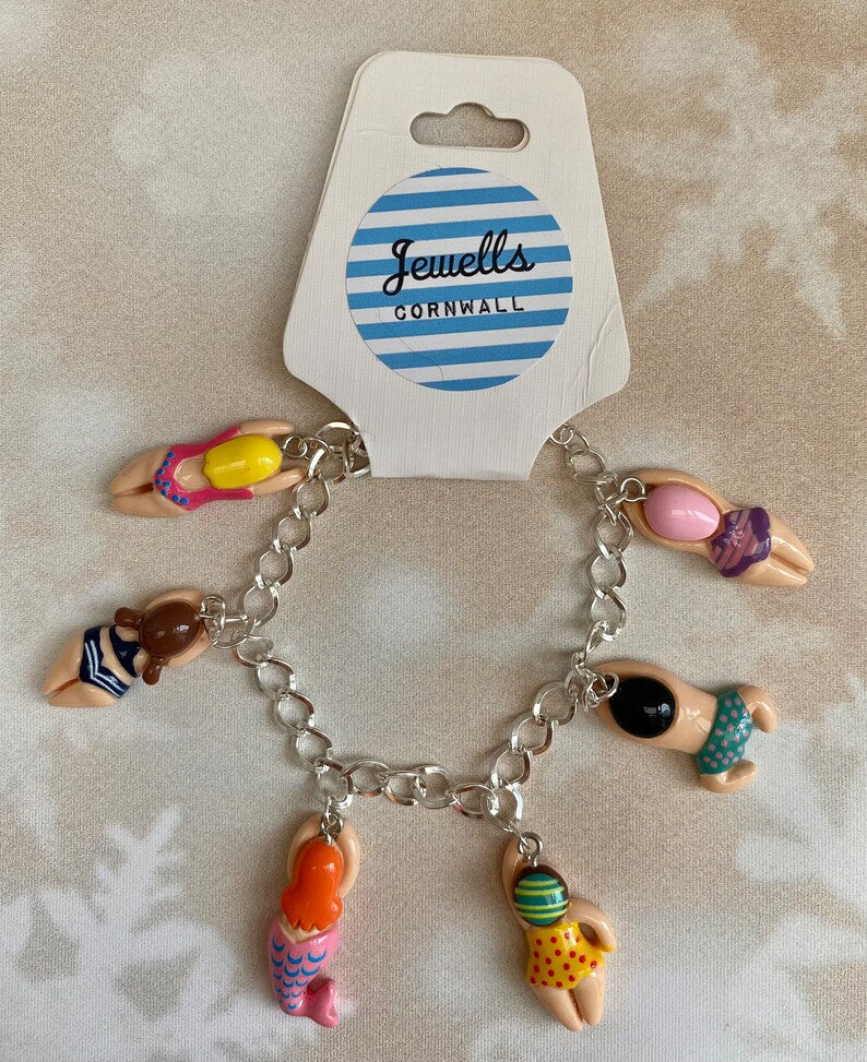 Jewell’s Cornwall Swimmers Charm Bracelet