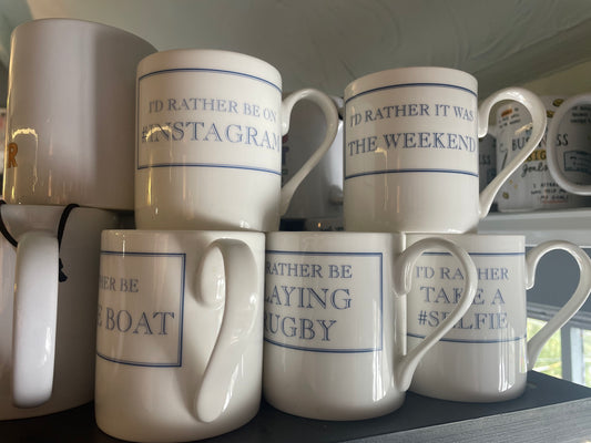 Stubbs Mugs - I’d Rather Mugs