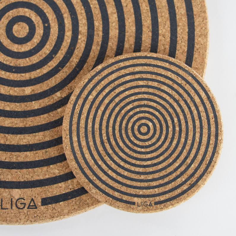 LIGA Cork Placemats Various Designs