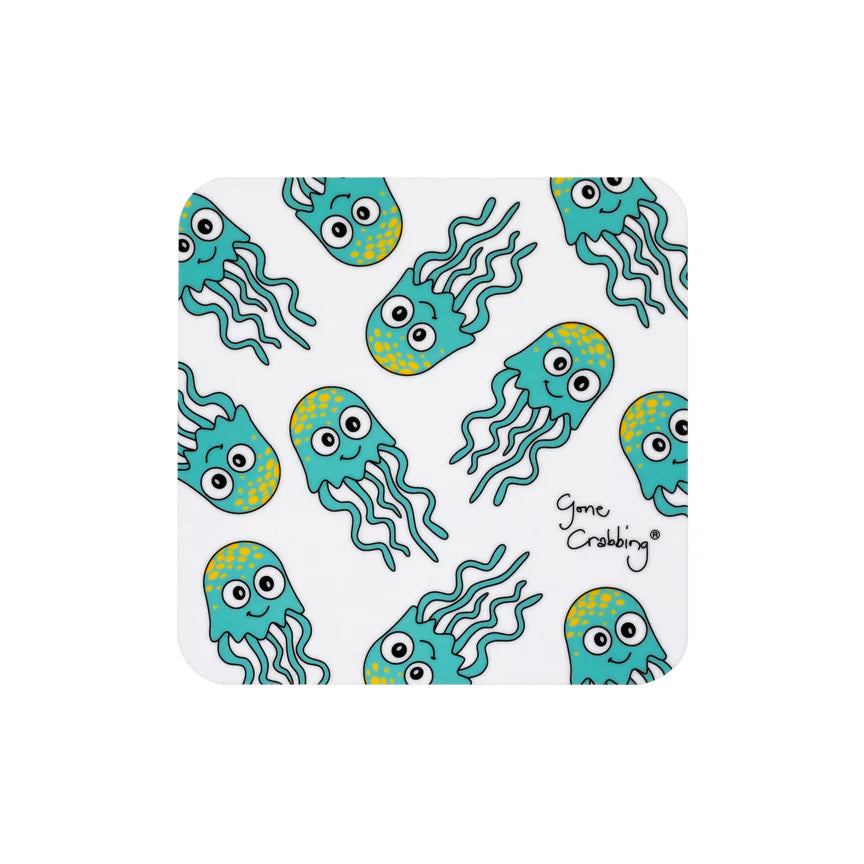 Gone Crabbing - Little Jellyfish Sealife Coaster
