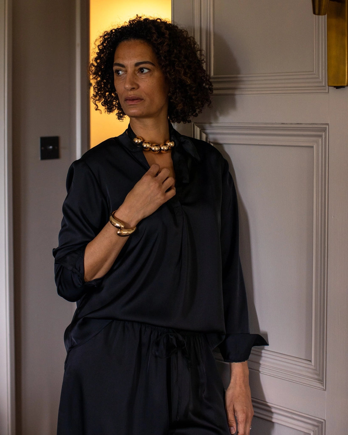 Chalk UK - Josie Satin Shirt