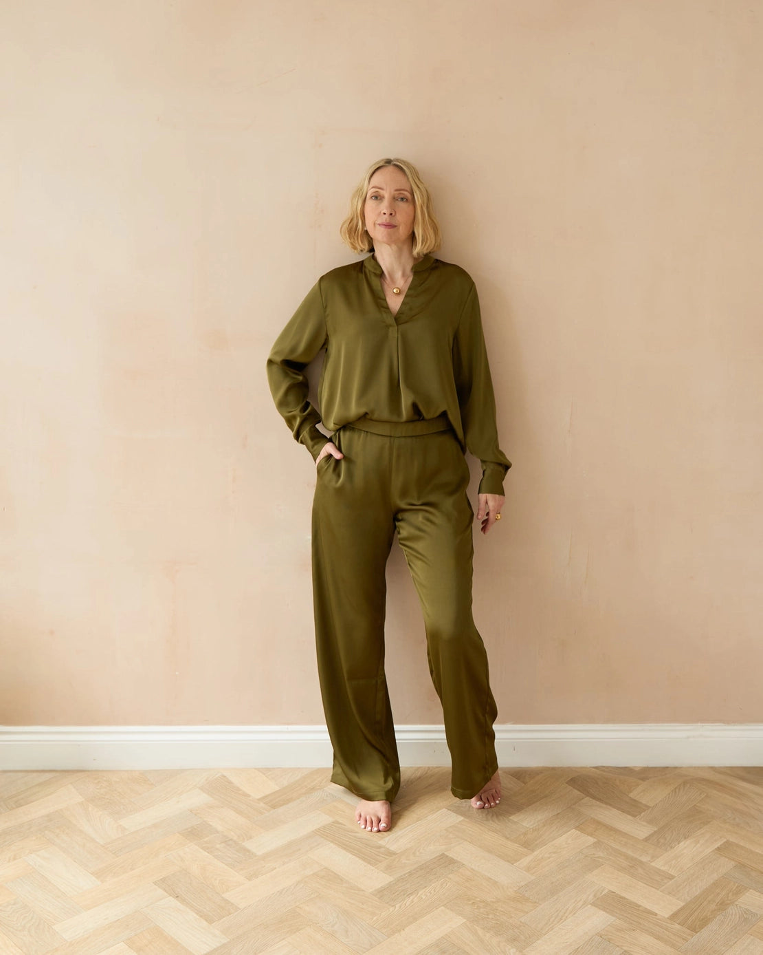 Chalk UK - Josie Satin Shirt