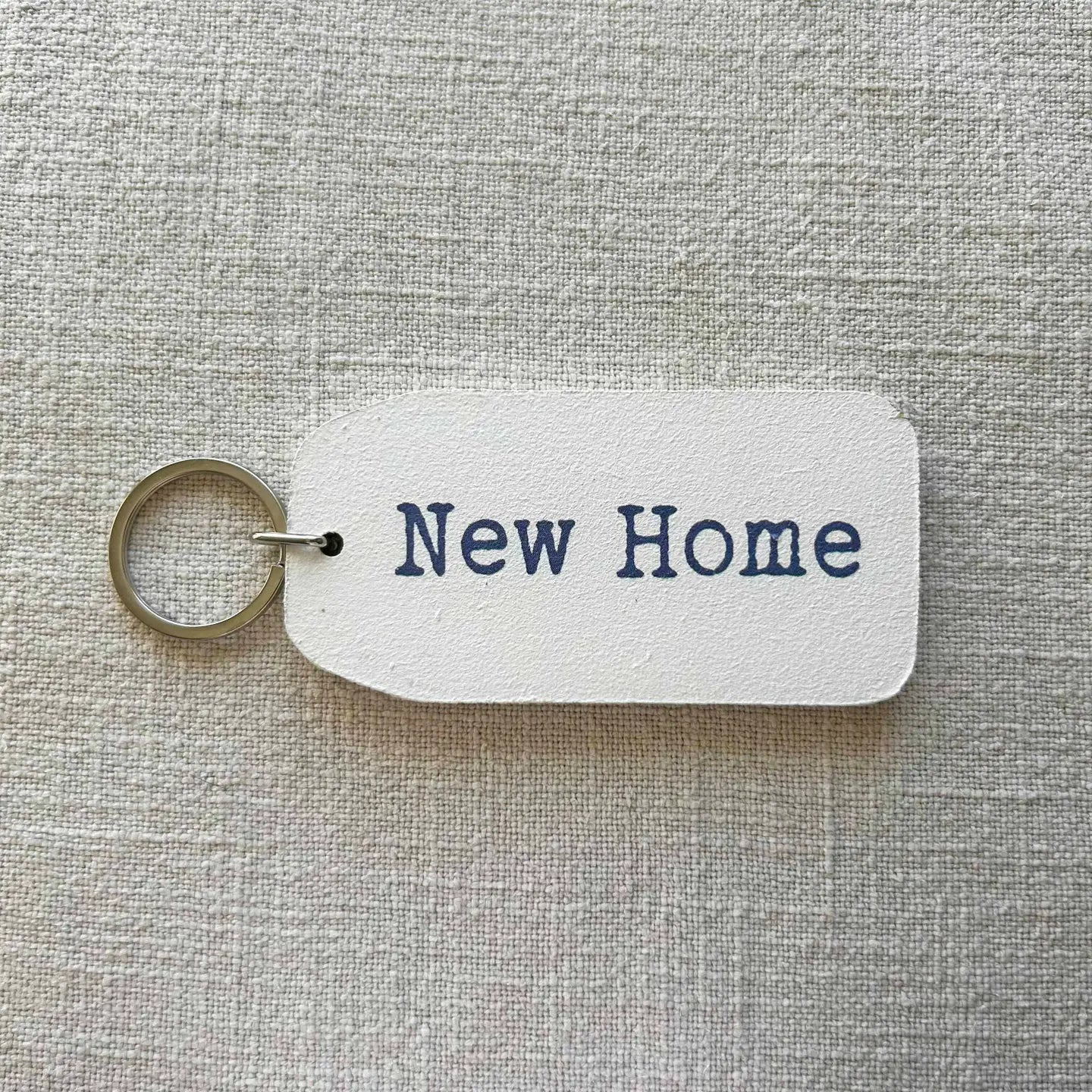 The Wooden Postcard Company - New Home - Wooden Key Tag