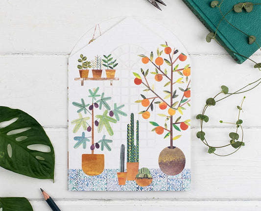 Orangery Concertina Card