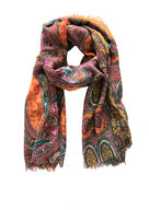 Salisa Scarves - Paisley Life Scarf - S4303