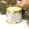 Toasted Crumpet - Pure Christmas Candle in a Matt Gold Tin