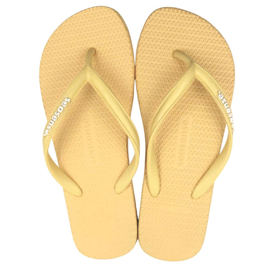 Sea Sense Flip Flops - Starfish Yellow