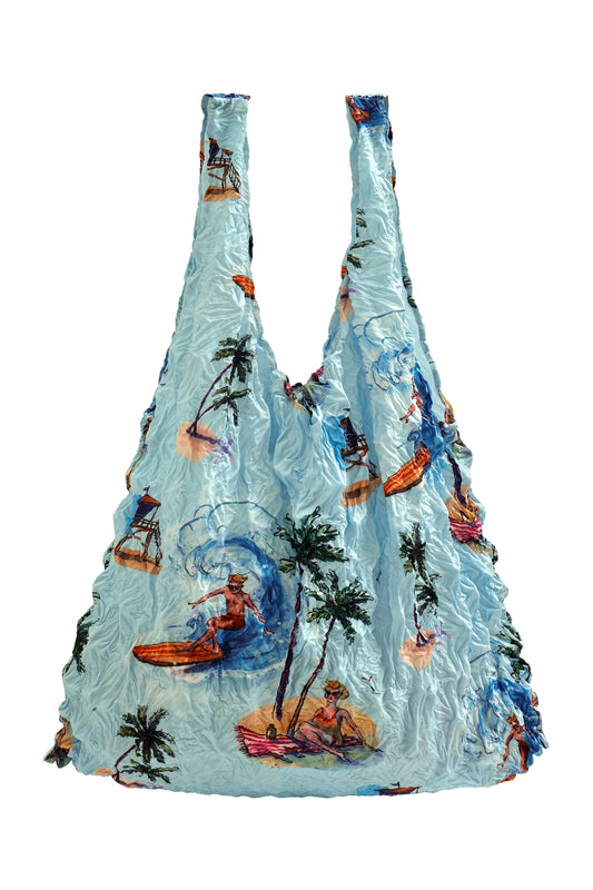 Be-Bougie - Eco Sustainable Tote Bag - Sun Sea and Surf