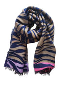 Salisa Scarves - Zebra Edge Scarf - S240047