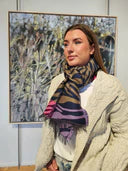 Salisa Scarves - Zebra Edge Scarf - S240047