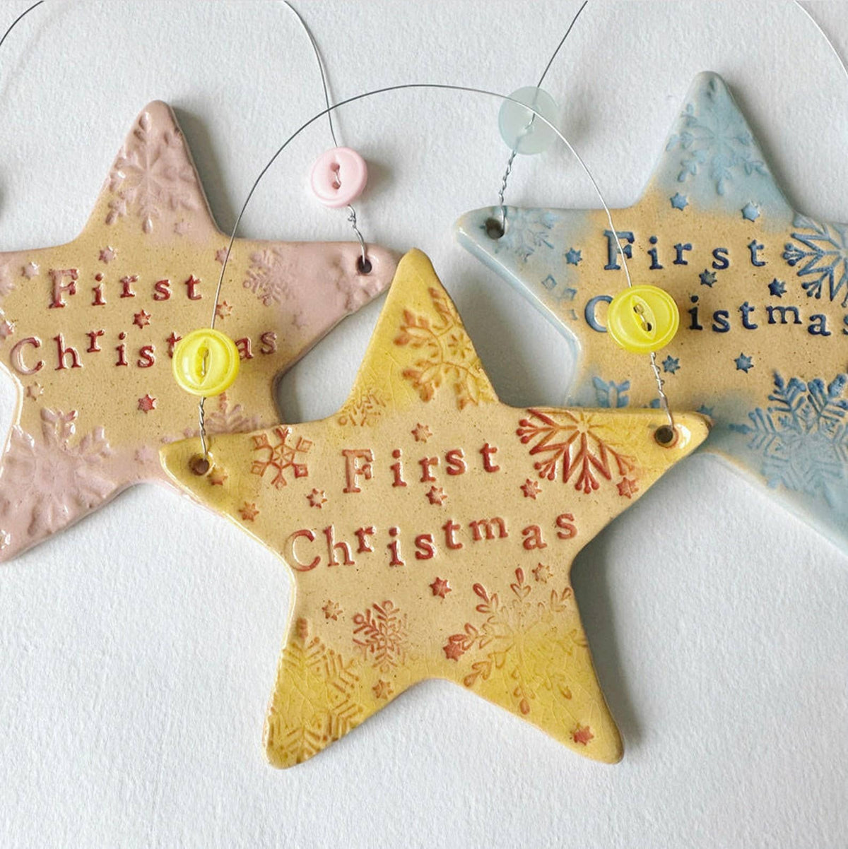 First Christmas star ornament