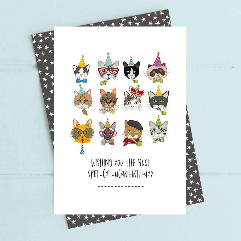 Dandelion Stationery - Spet-Cat-Ular Birthday