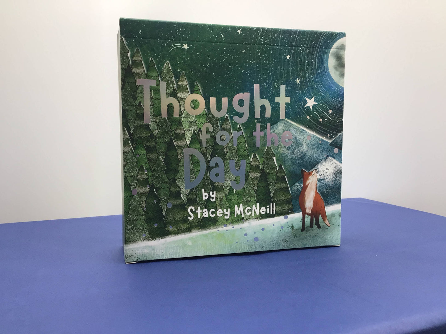 Fox Under The Moon - Thought For The Day: 366 Desktop Quotes - UNDATED