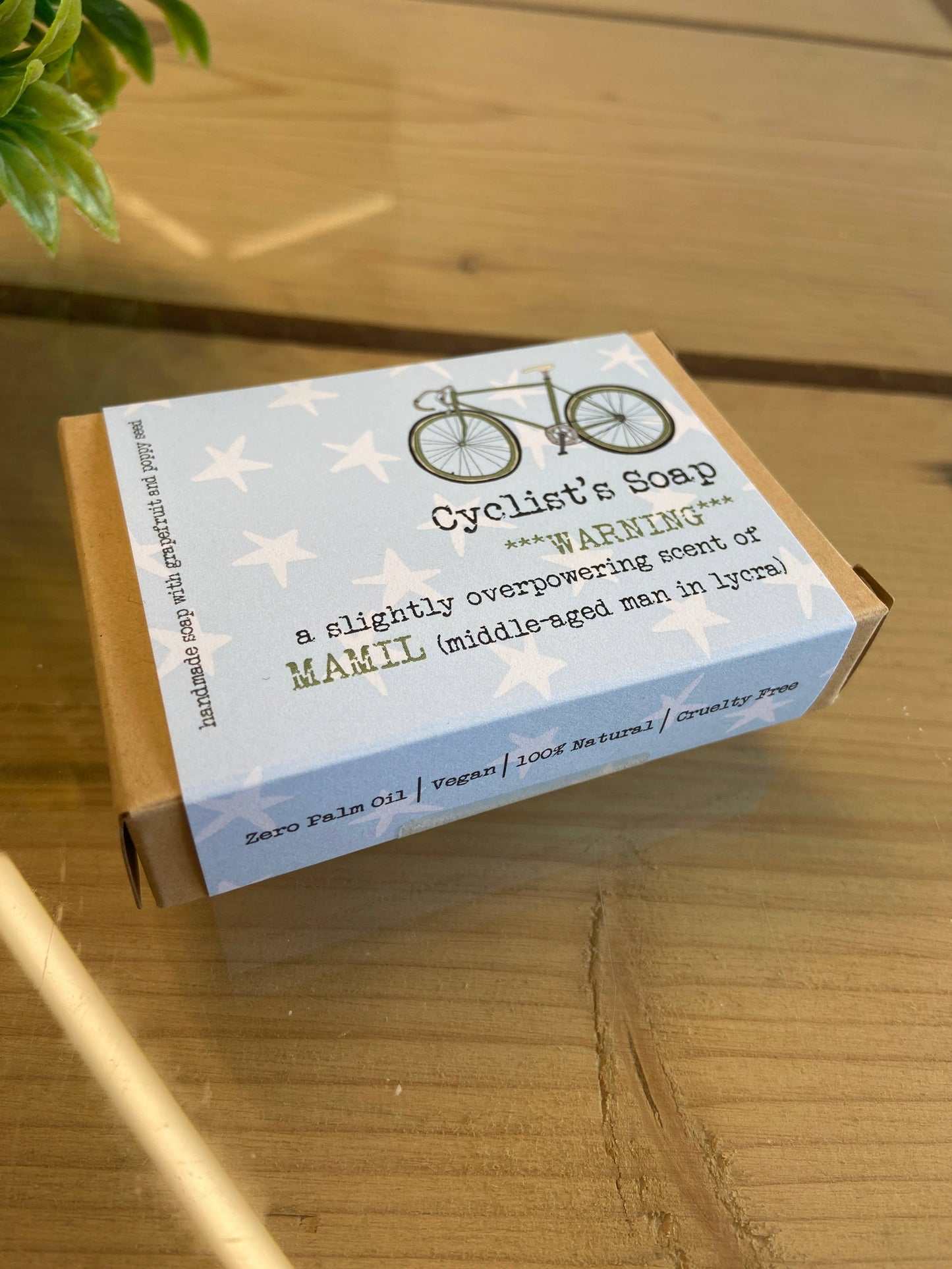 Dandelion Stationery - Cyclist's Soap - MAMIL - Humorous Soap Gift