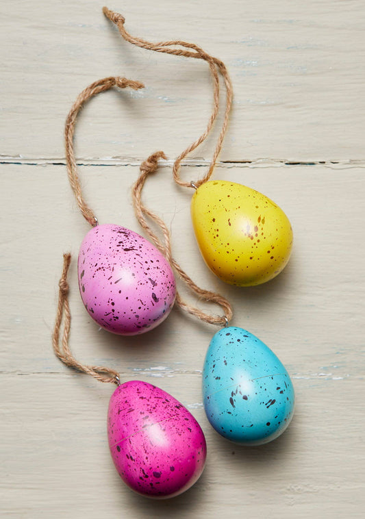 Soapstone Speckled Egg Decoration
