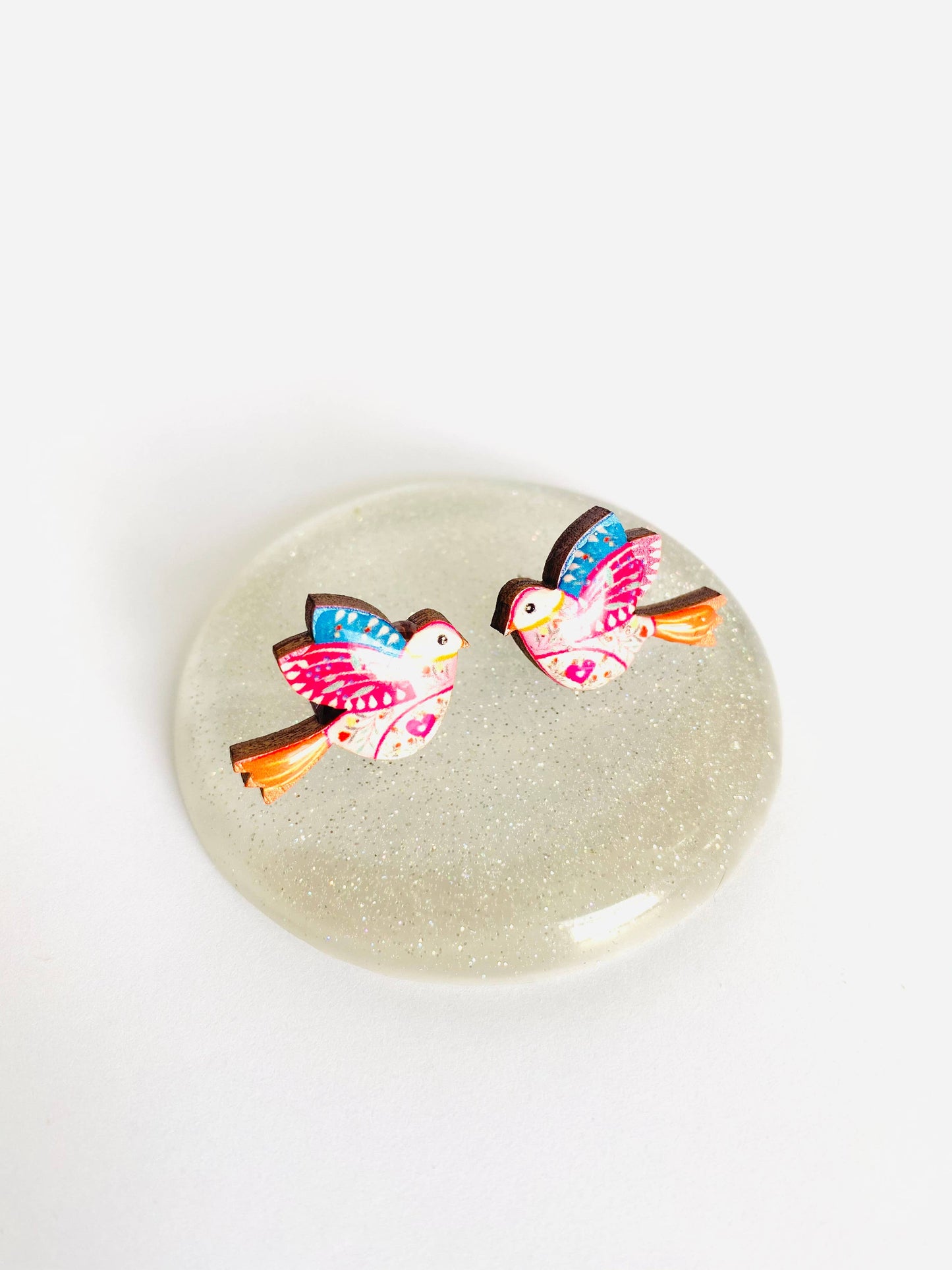 Rosie Rose Parker - Bird summer studs