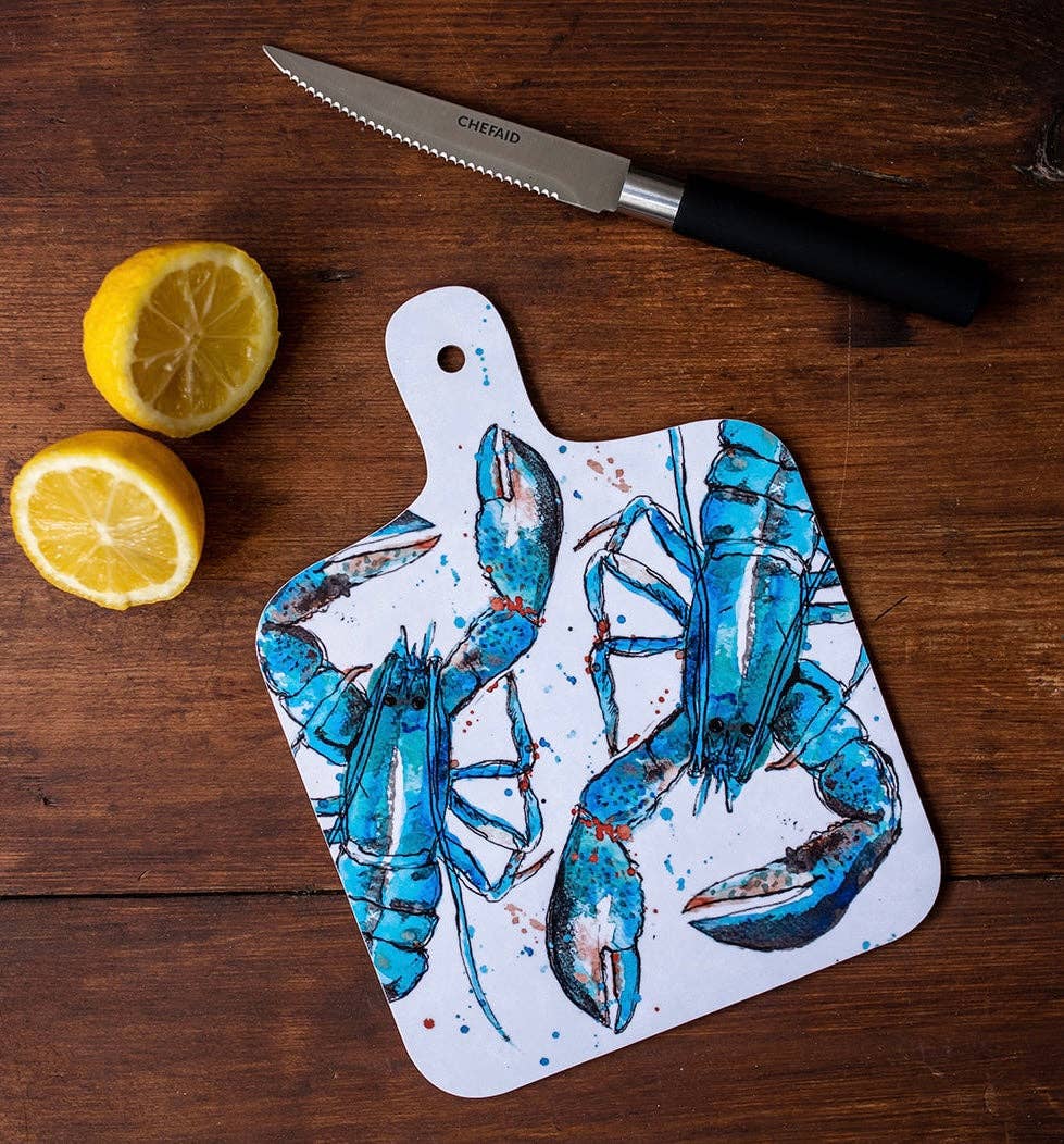 Dollyhotdogs - Small Blue Lobster Chopping Board