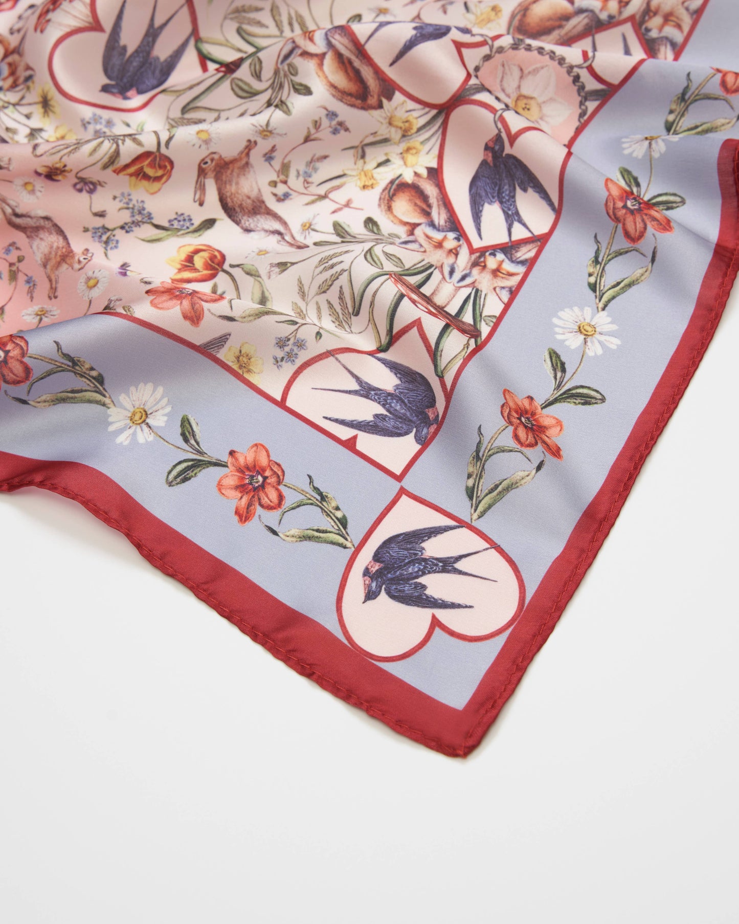 FABLE Folksy Fox Silky Scarf