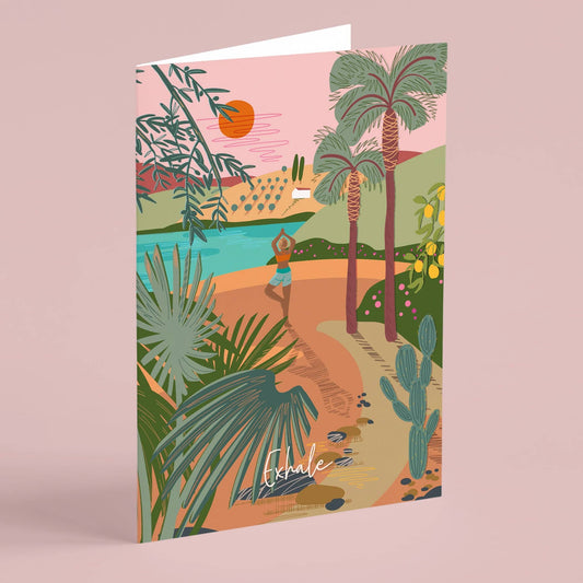 Onneke - Exhale Greeting Card