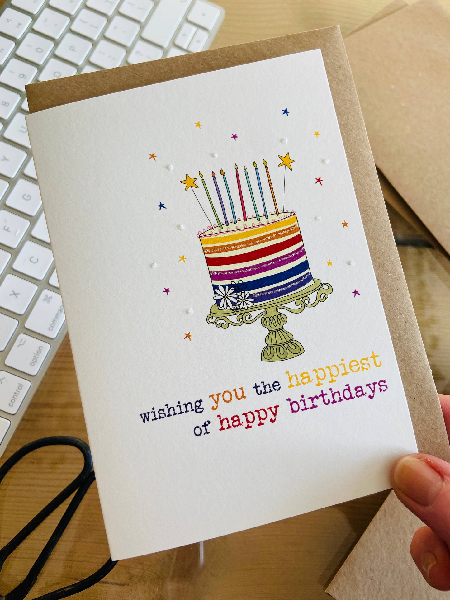 Happiest Of Happy Birthdays - Greetings Card