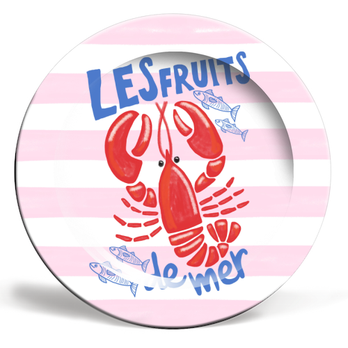 Art Wow - Plates 'Les fruits de mer' 10"