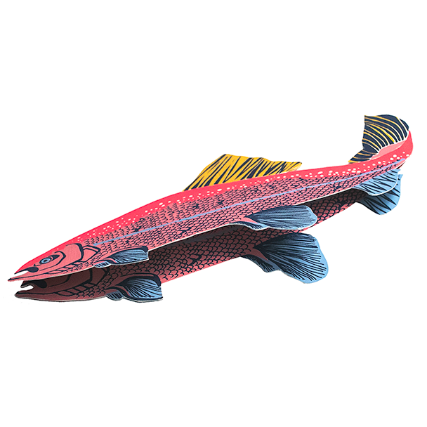 East End Press Salmon Greeting Card: C5