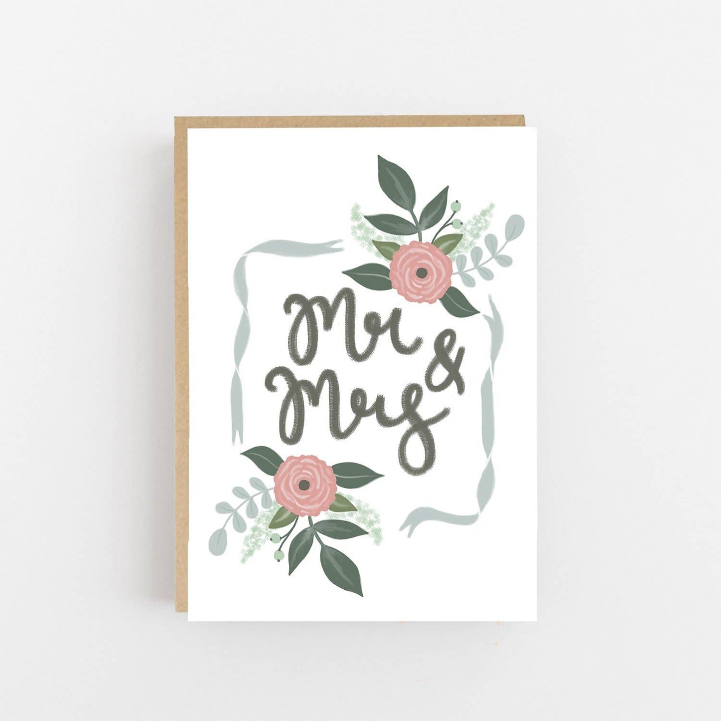 Lomond Paper Co - Mr & Mrs Wedding Day Card