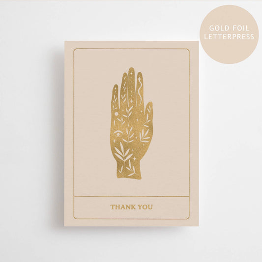 Anna Cosma - THANK YOU - GOLD EDITION POSTCARD