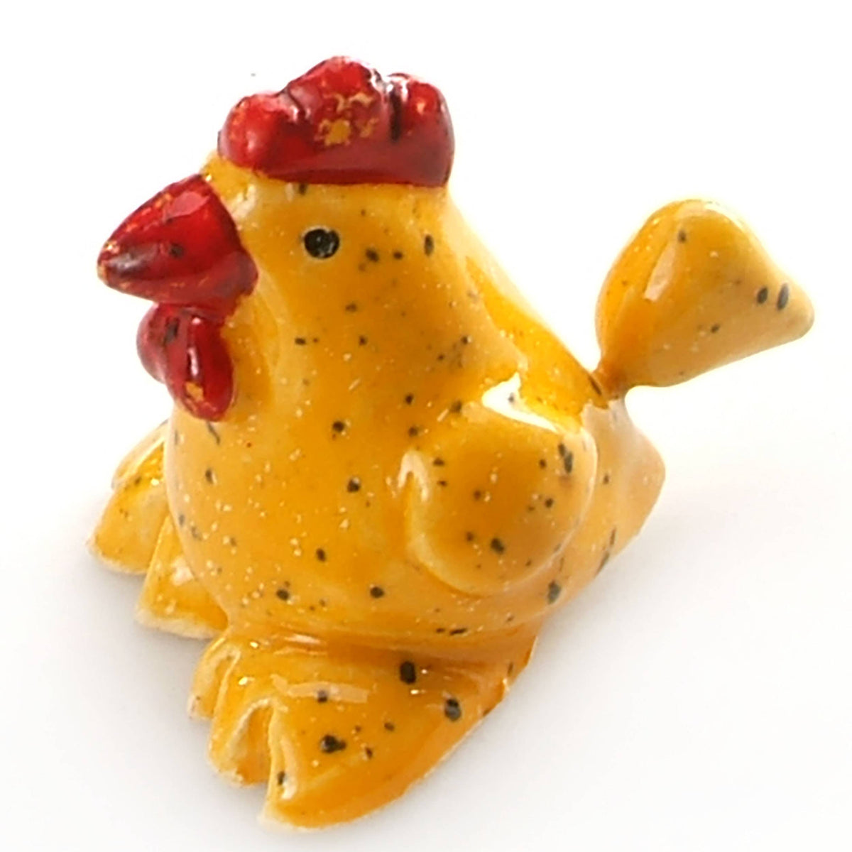 Mini Cute Cockerel Ceramic Figurine | Supplied at Random