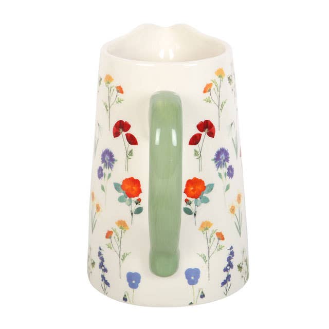 Wildflower Spring Ceramic Flower Jug