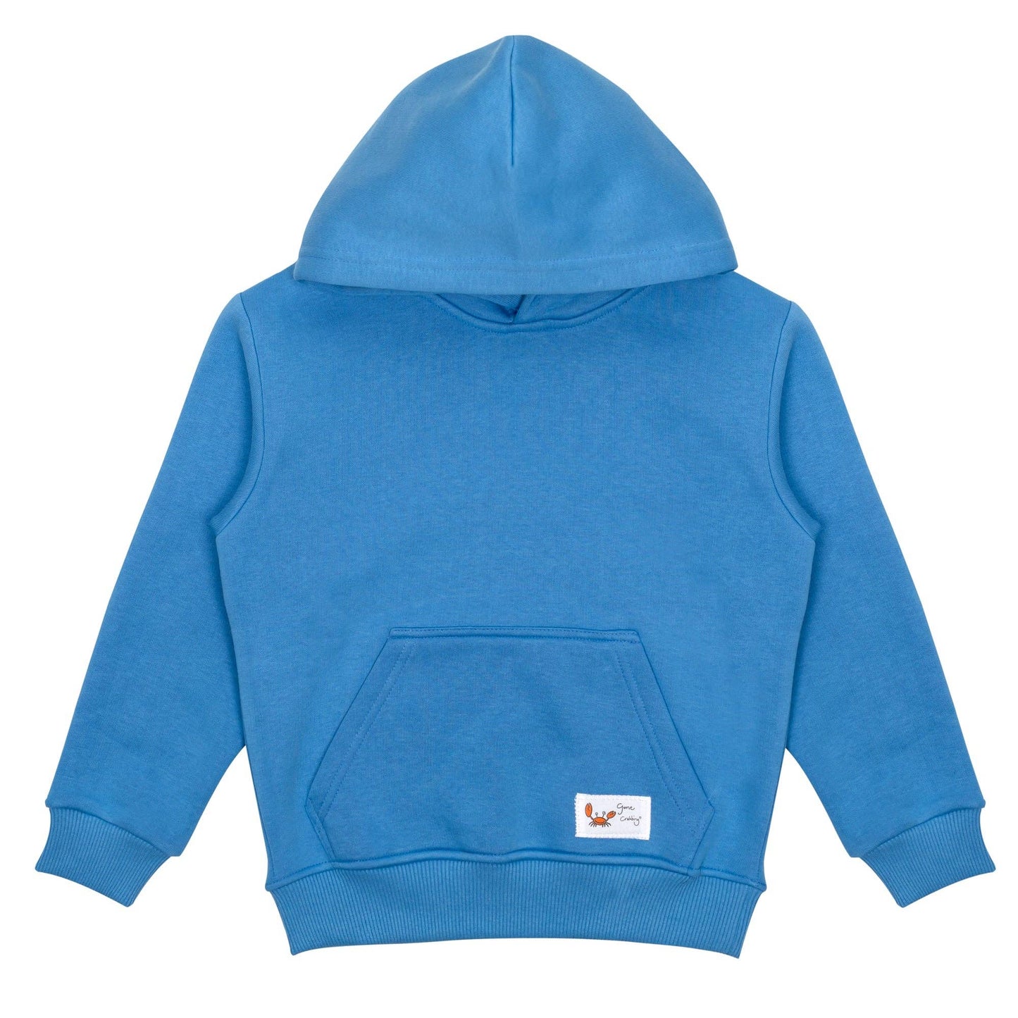 Sometimes Salty .... Always Crabby Hoodie - Sailor Blue