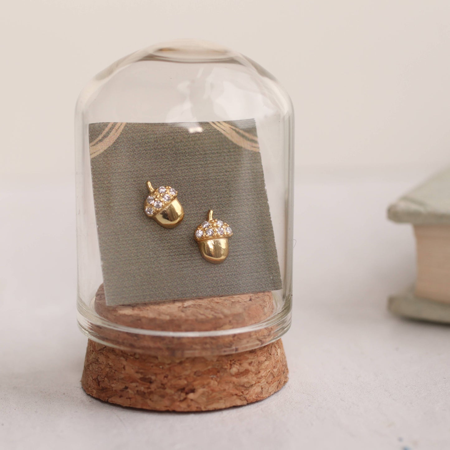 Silk Purse, Sow's Ear - Acorn Stud Earrings