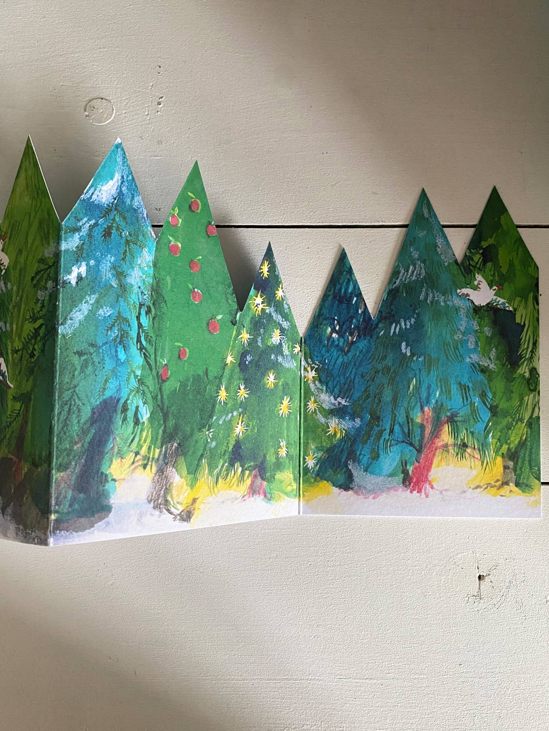 Esther Kent Design - Enchanted Forest Hand-finished Concertina Card