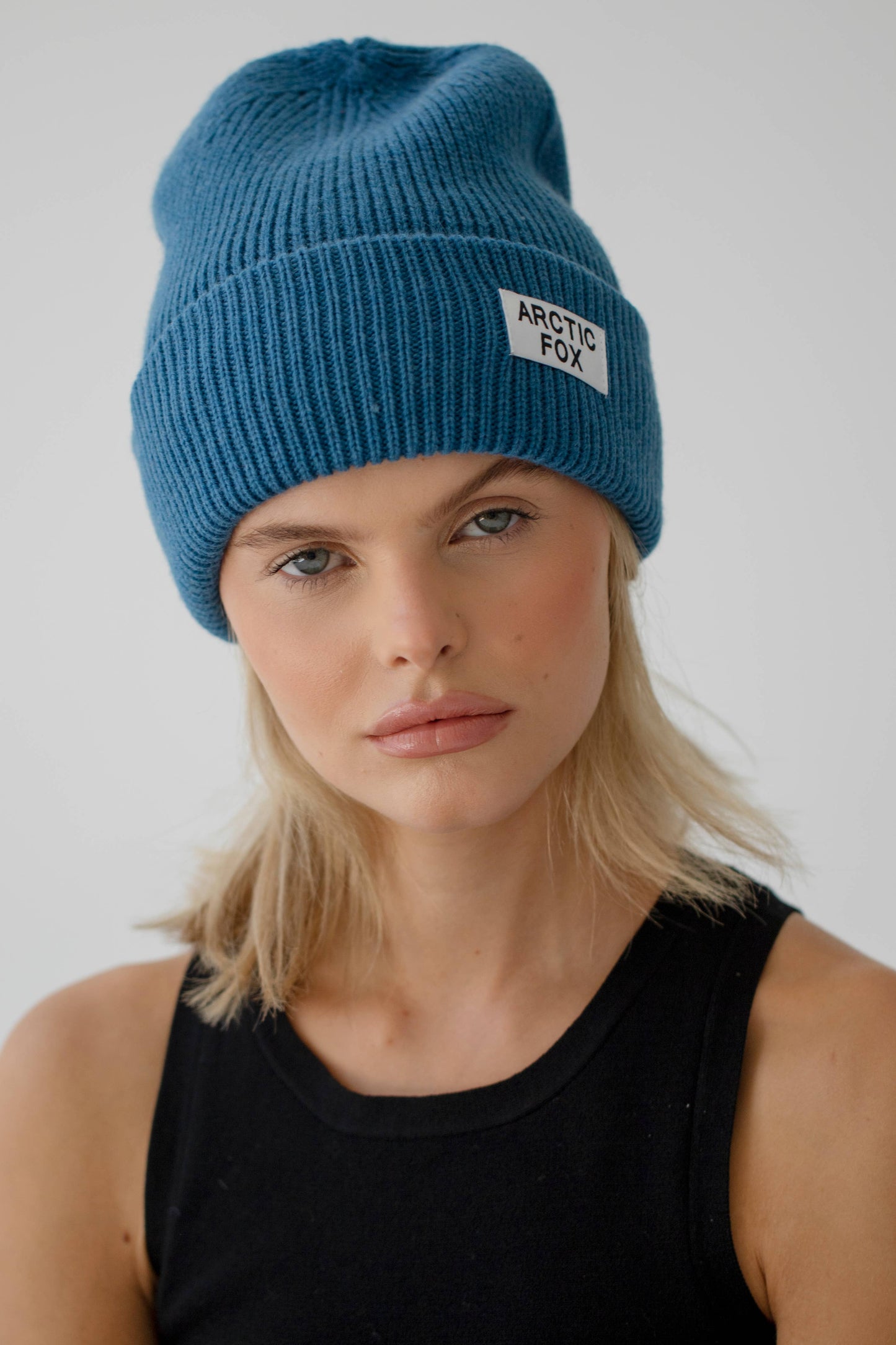 The Recycled Bottle Beanie - Ocean Blue - AW22