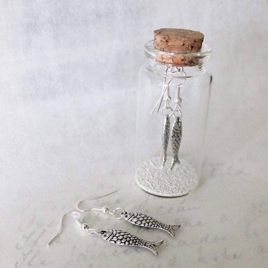 Zamsoe - Little Fish Earrings in a Bottle