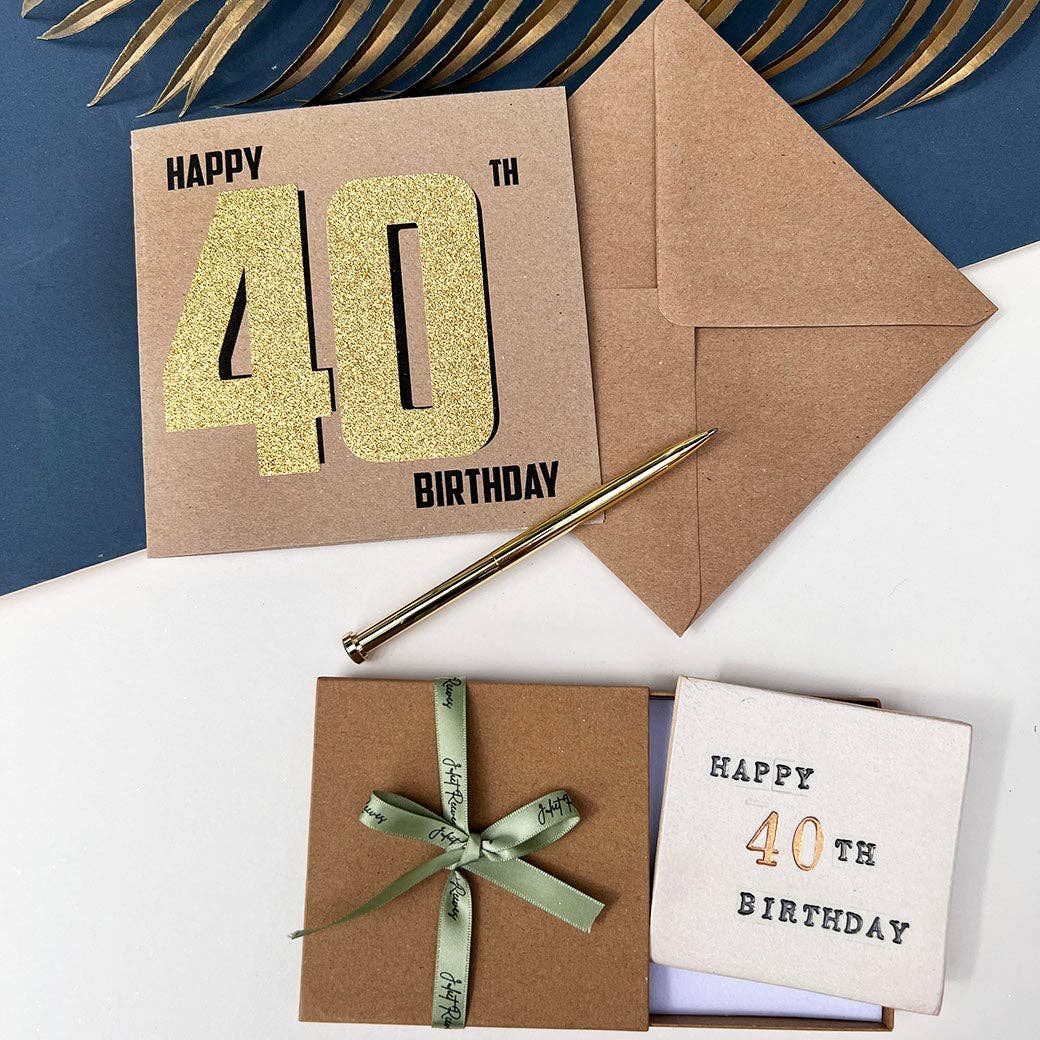 40th Birthday  Coaster