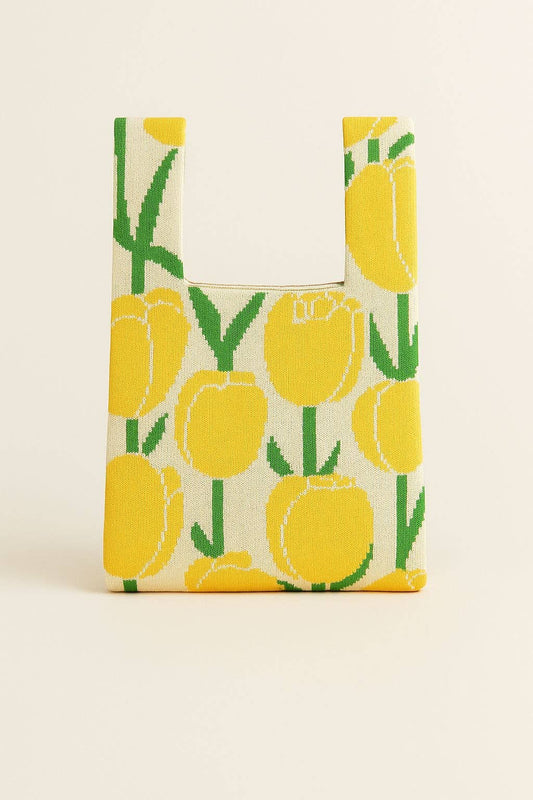 Tokeii Ltd - Tulip Daydream -Knitted Bag