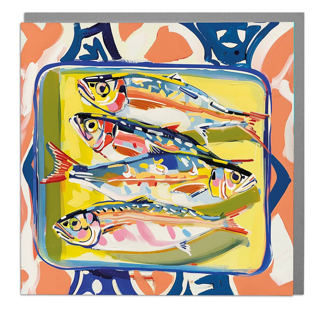 Sardine Tin Card by Lola Design