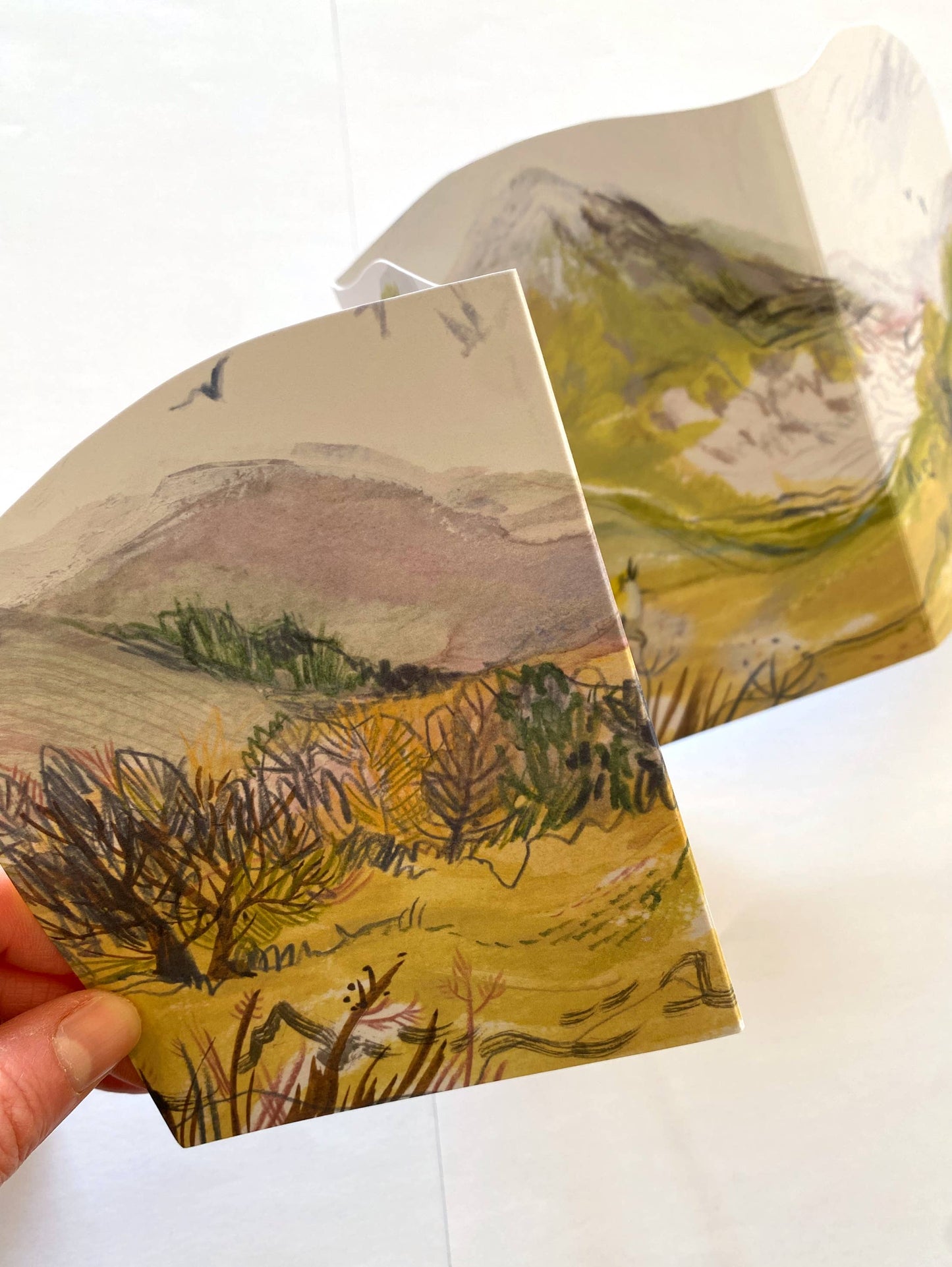 Esther Kent Design - Hill & Glen Concertina Card