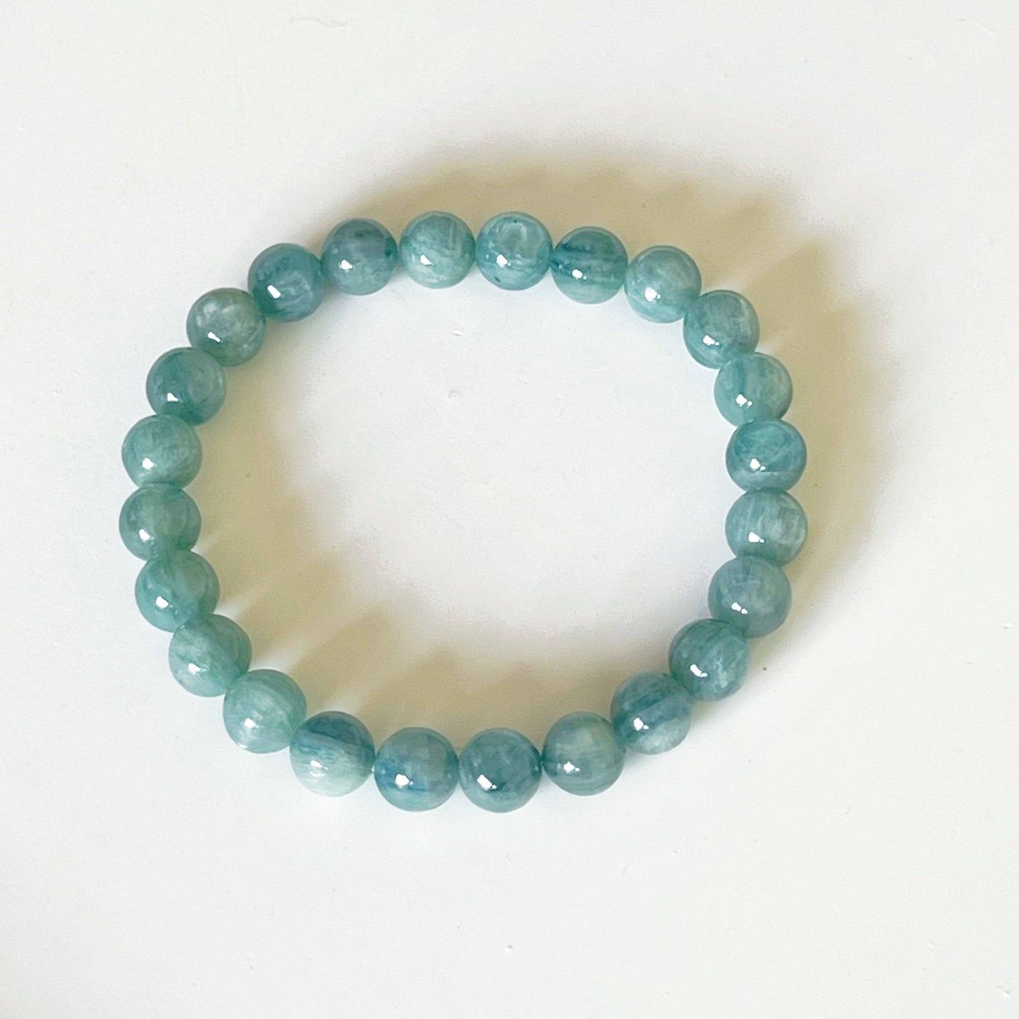 Ninaouity - Heart Chakra Green Kyanite Crystal Bracelet