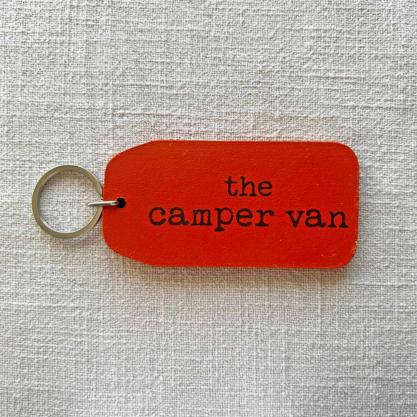 The Wooden Postcard Company - THE CAMPER VAN Wooden Key Tag
