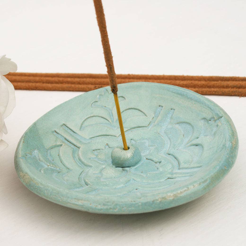 Moroccan Style Green Incense Dish