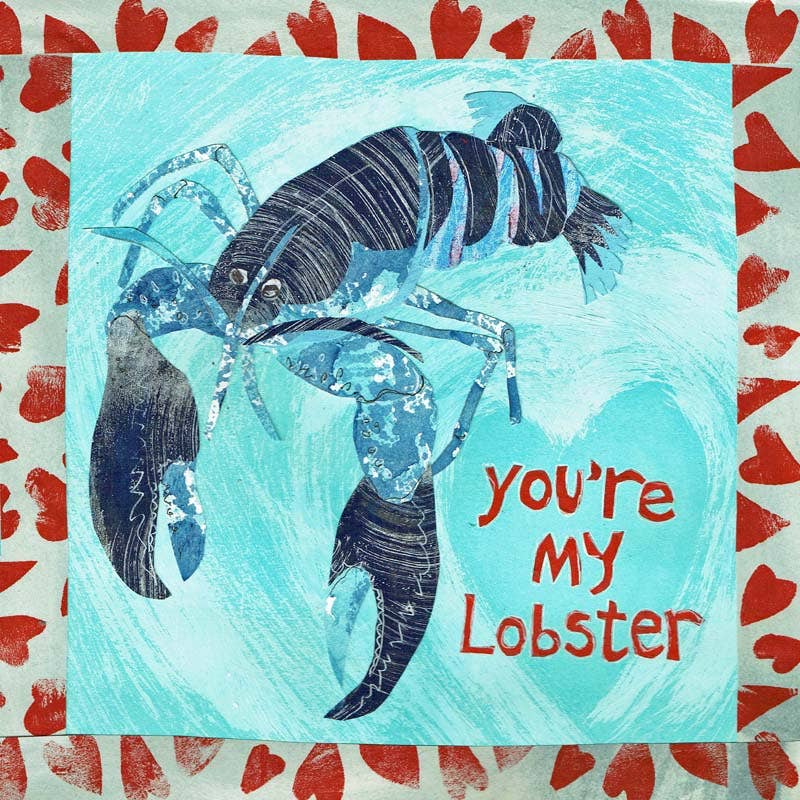 Port & Lemon - You're my Lobster Greetings Card