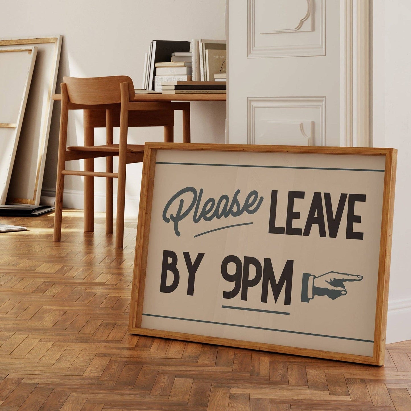 Lune Club - Please Leave By 9pm Print