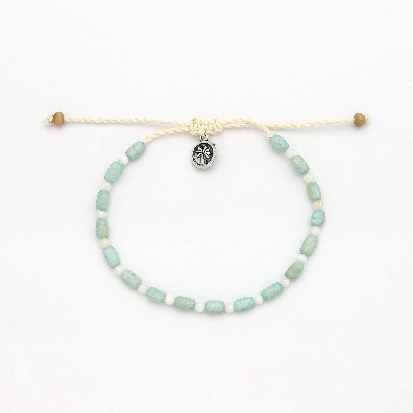 Pineapple Island - Kilauea Wood Beaded Bracelet, Surf, by Pineapple Island - WBB-001