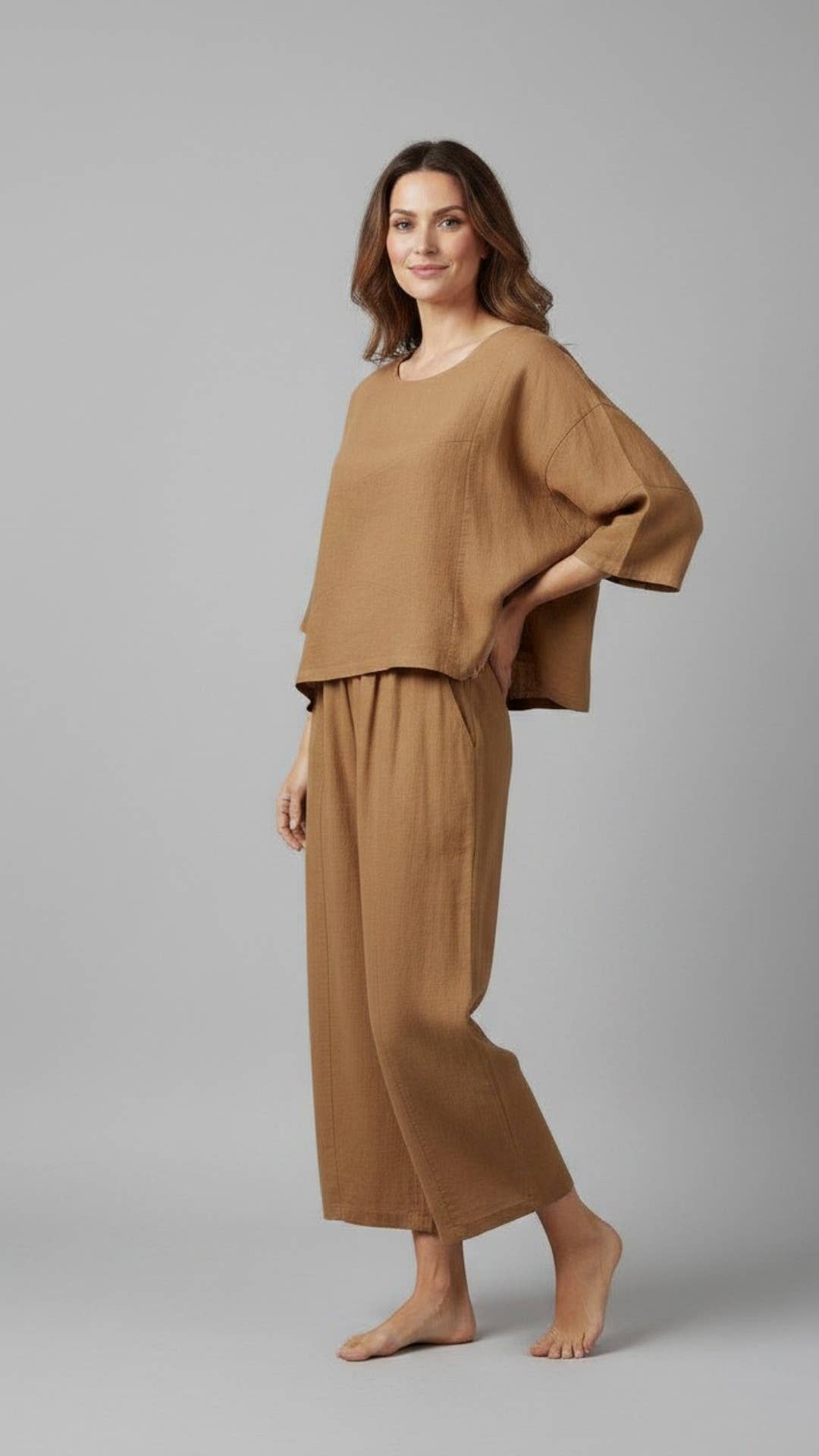 The Imani Linen Top