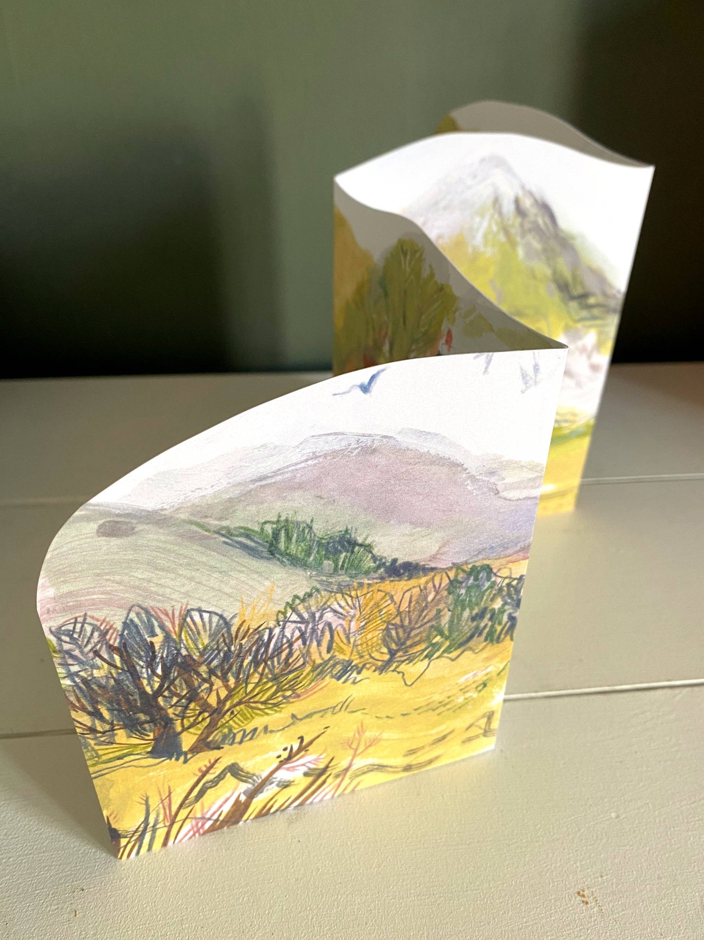 Esther Kent Design - Hill & Glen Concertina Card