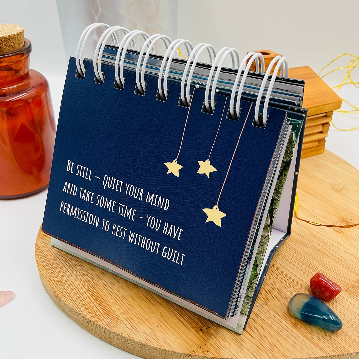 Fox Under The Moon - Thought For The Day: 366 Desktop Quotes - UNDATED