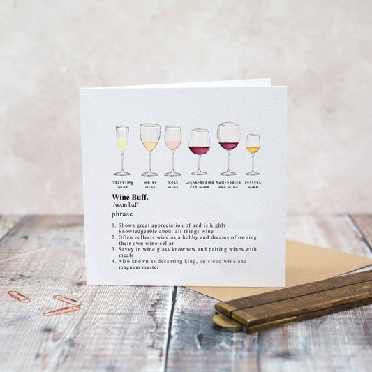 Toasted Crumpet - Wine Buff Card (Cello-Free)